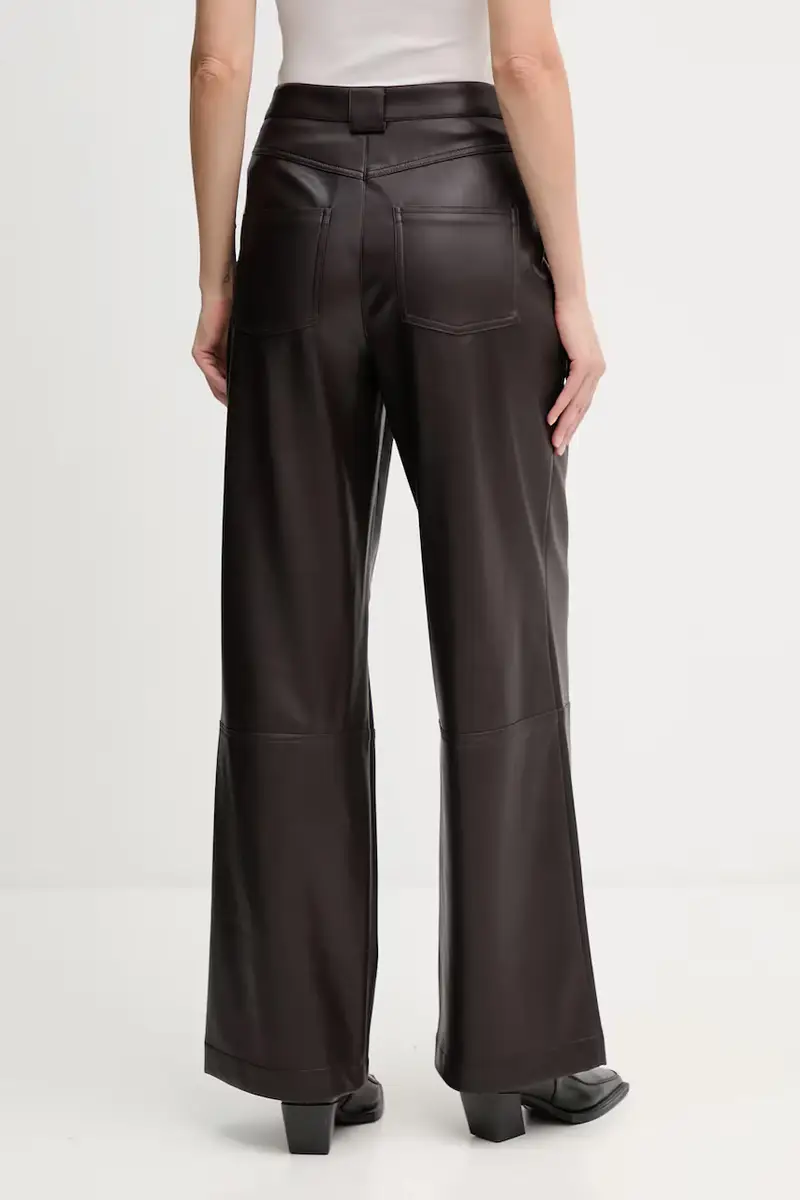 pantaloni donna colore marrone 85735 miniatura 3