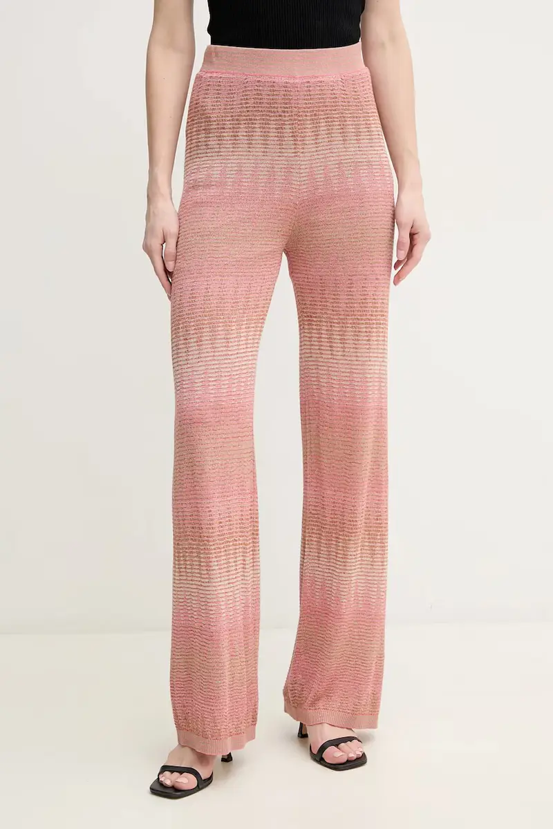 pantaloni donna colore rosa 92116