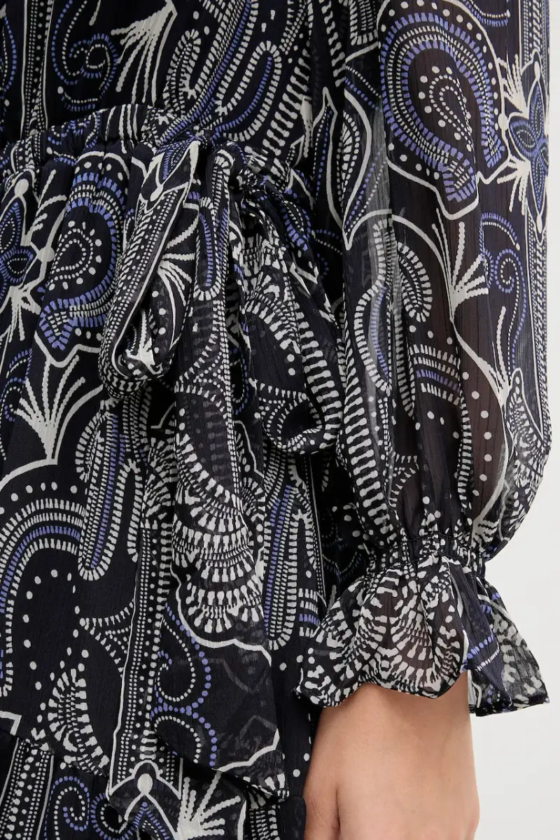 vestito colore blu navy 94168 miniatura 5