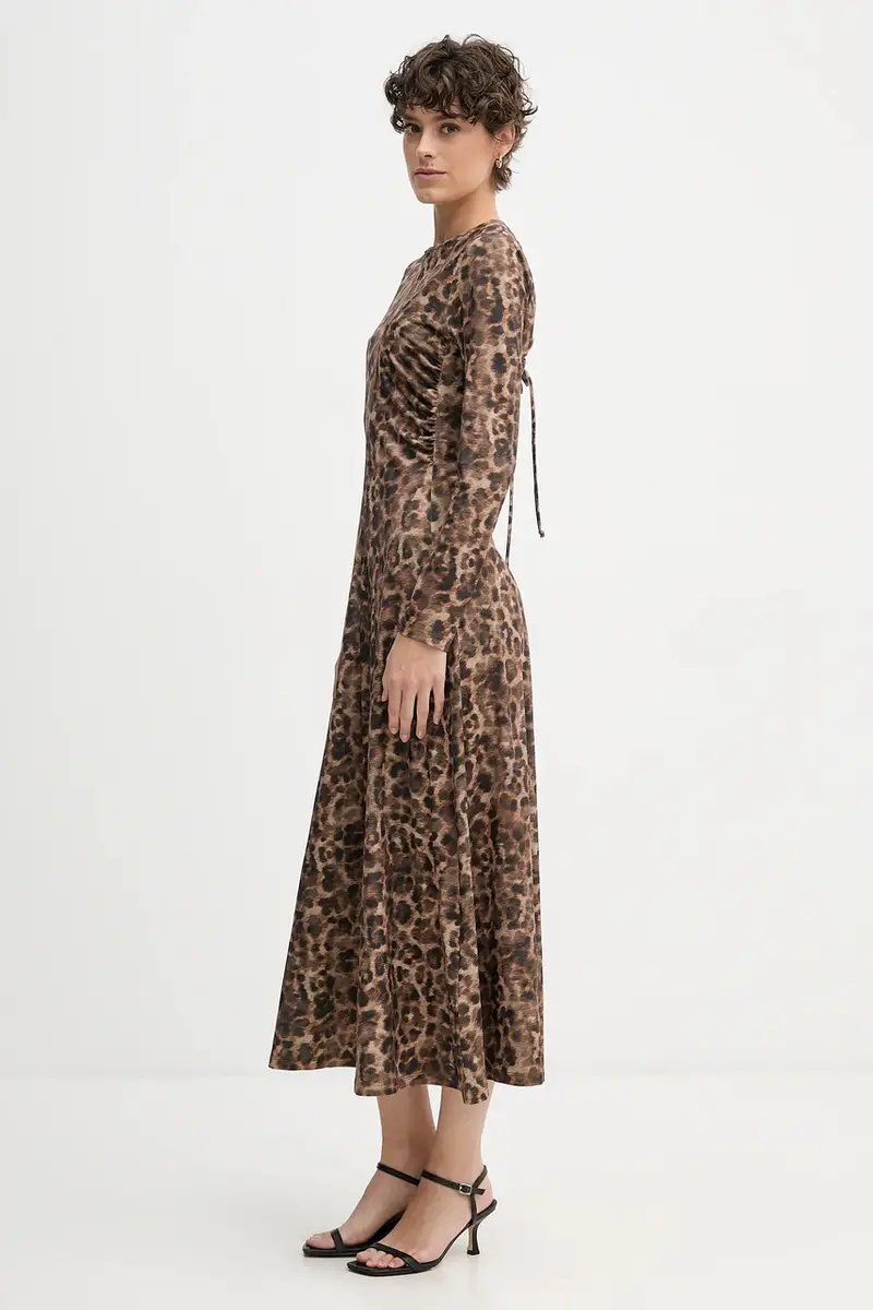 vestito colore marrone 88650 miniatura 2