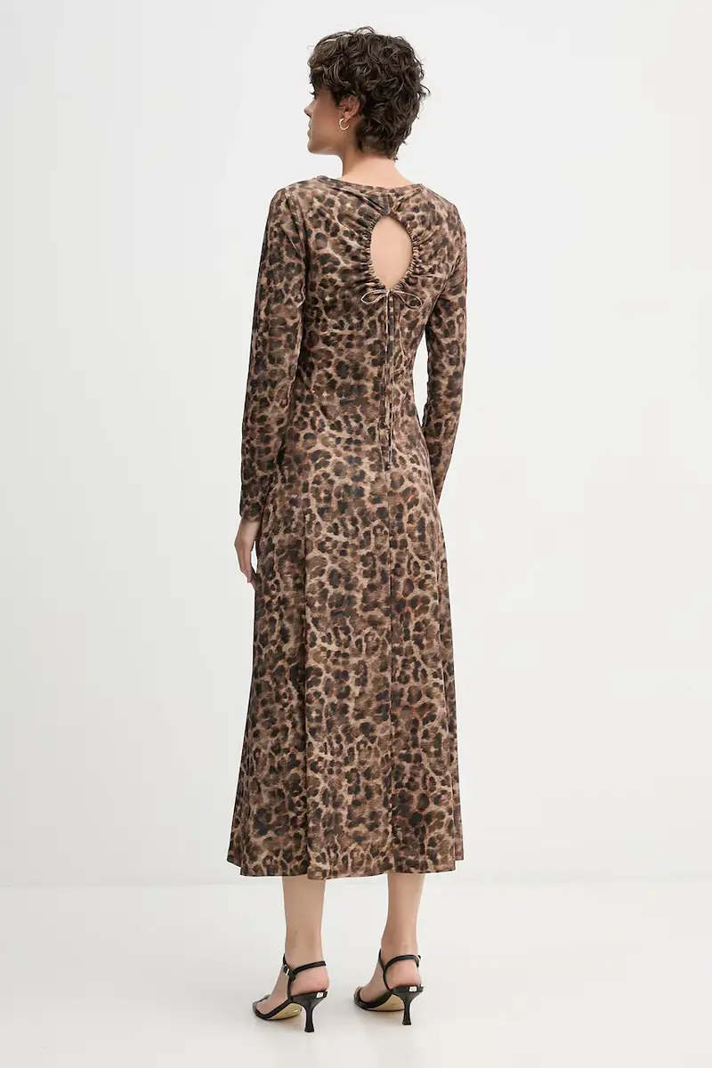 vestito colore marrone 88650 miniatura 3