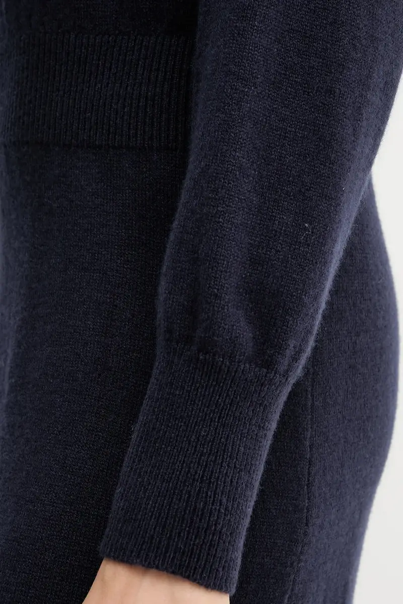 vestito in lana colore blu navy 94484 miniatura 5