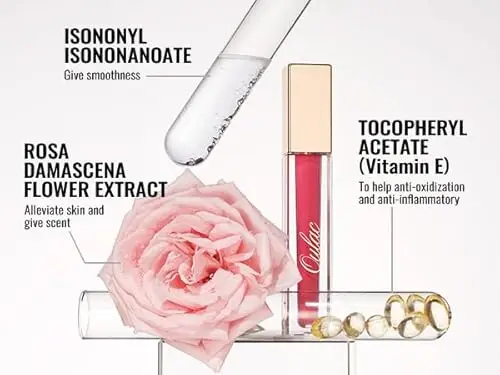 Oulac Rossetto Liquido Matte, Fucsia Rossetti Colore Intenso, Tinta Labbra Finish Matte, Lunga Tenuta, Ricco di miniatura 3