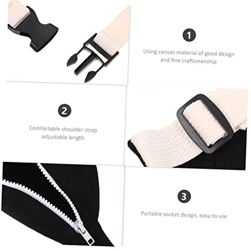 OUNONA per ragazze ragazzo scuola borse per a tracolla per zaino a tracolla monospalla miniatura 3