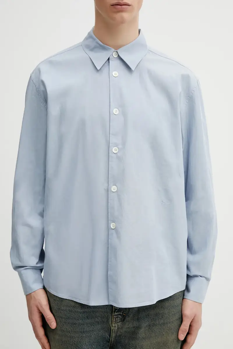 camicia Beyond Blu miniatura 4