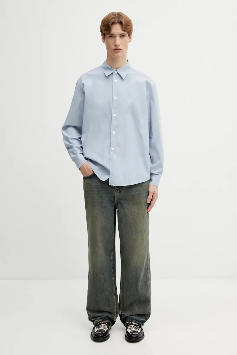 camicia Beyond Blu miniatura 5