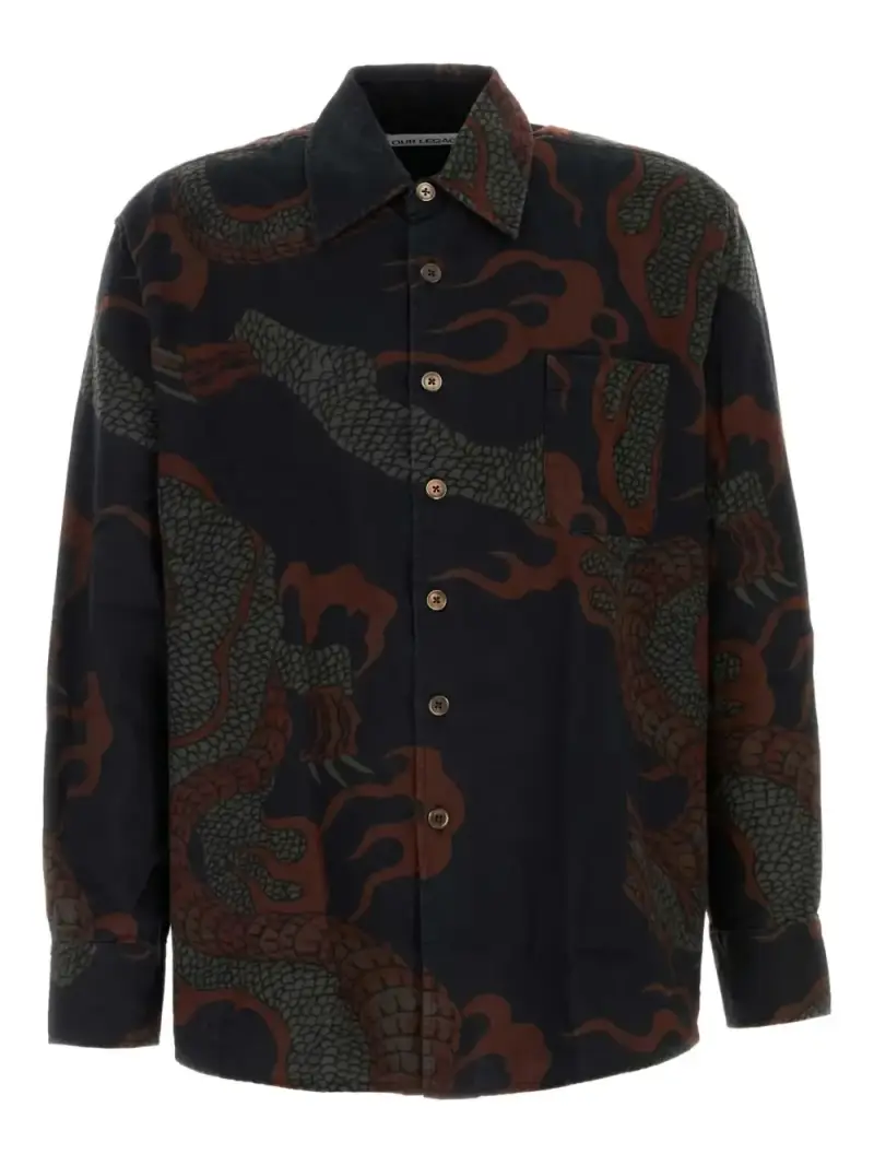 camicia our legacy MARRONE