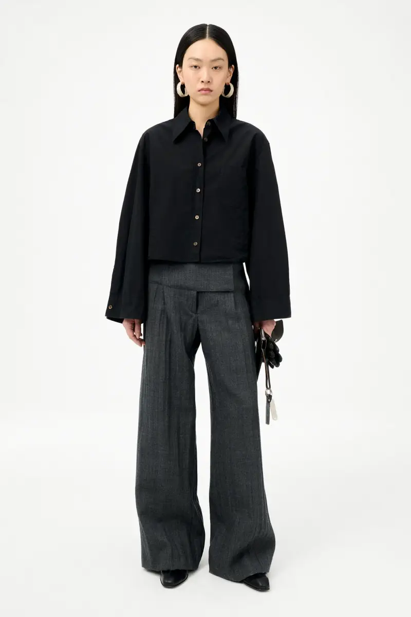 camicia our legacy NERO miniatura 2