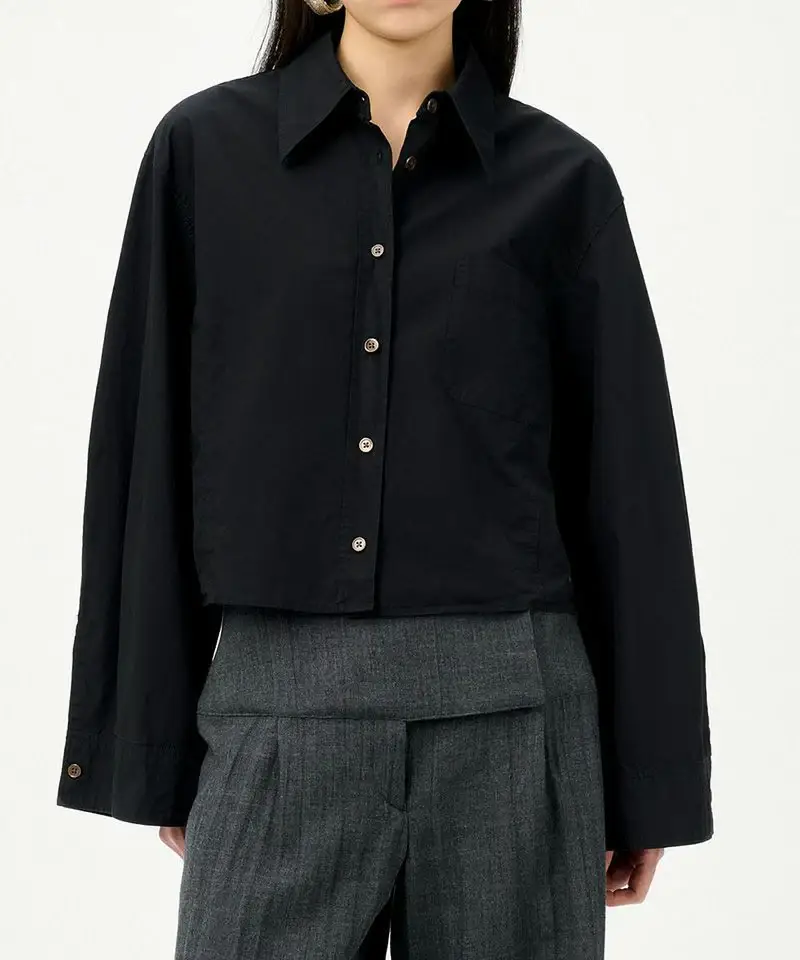 camicia our legacy NERO miniatura 3