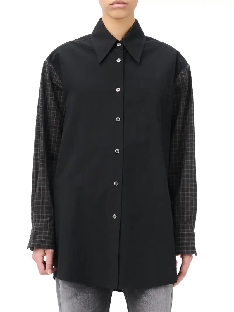 camicia our legacy NERO miniatura 3