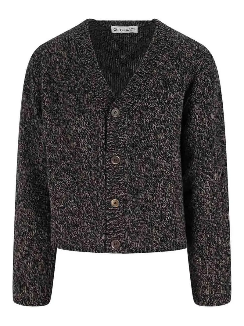 Cardigan Marrone