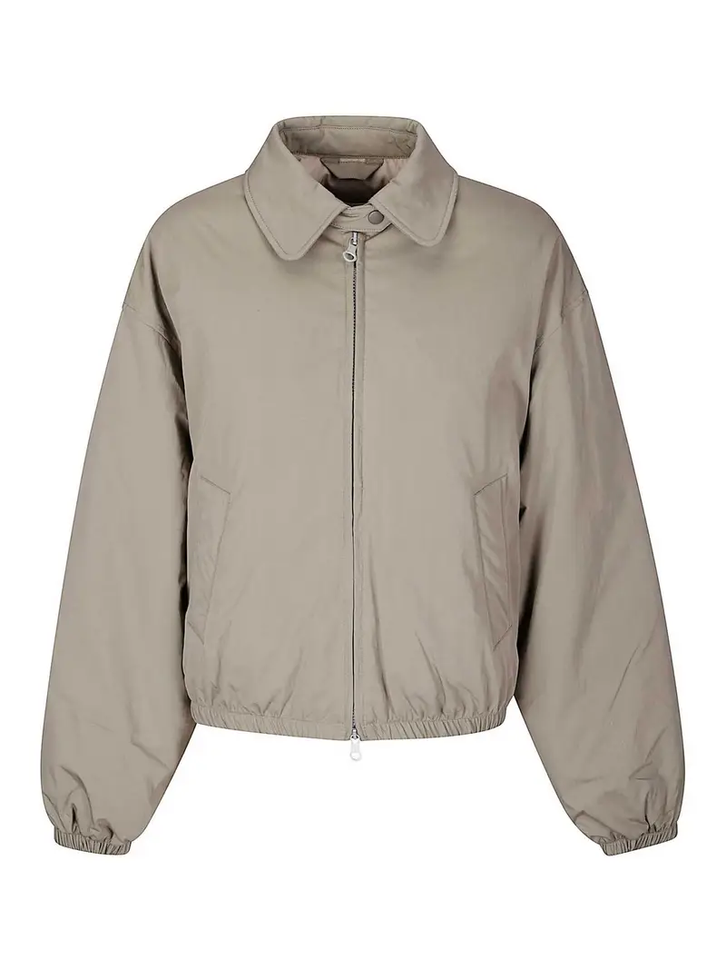 Croppped Avenue Puffa Verde Chiaro