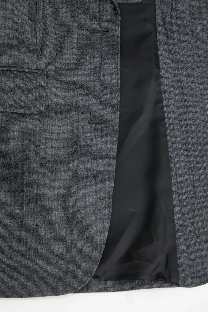 giacca con lana Cutaway colore grigio W4250CS miniatura 5