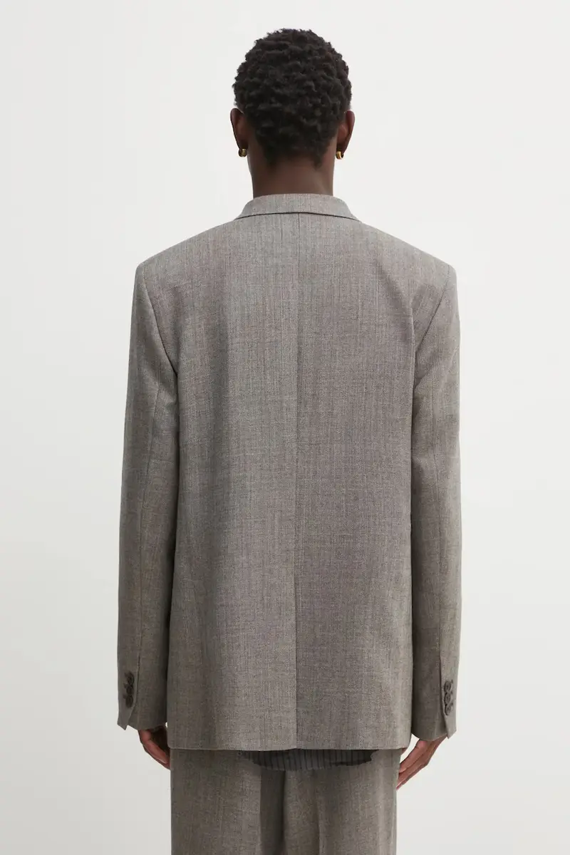 giacca in lana Ceremony uomo colore marrone M4250CB miniatura 3