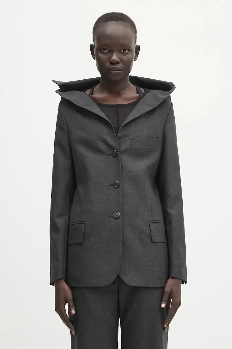 giacca in lana Kaonashi Blazer colore nero W2250KP