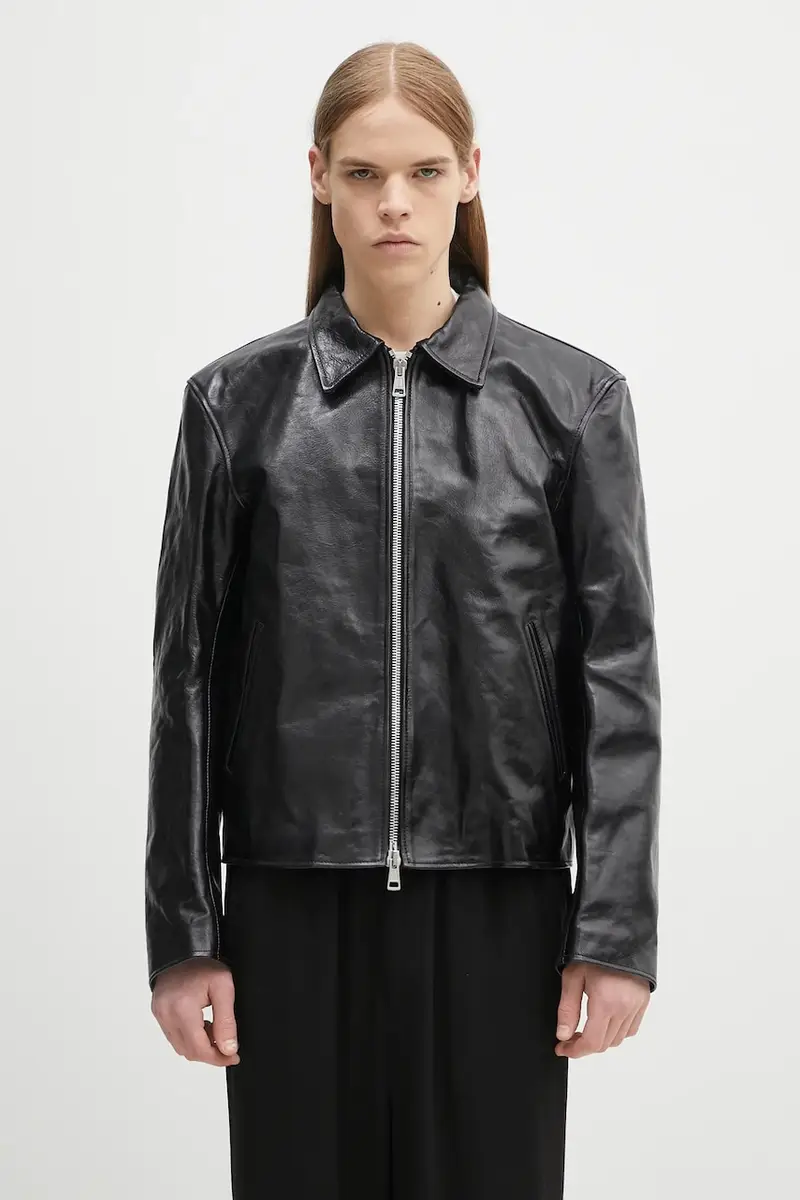 giacca in pelle Mini colore nero M4239MTD