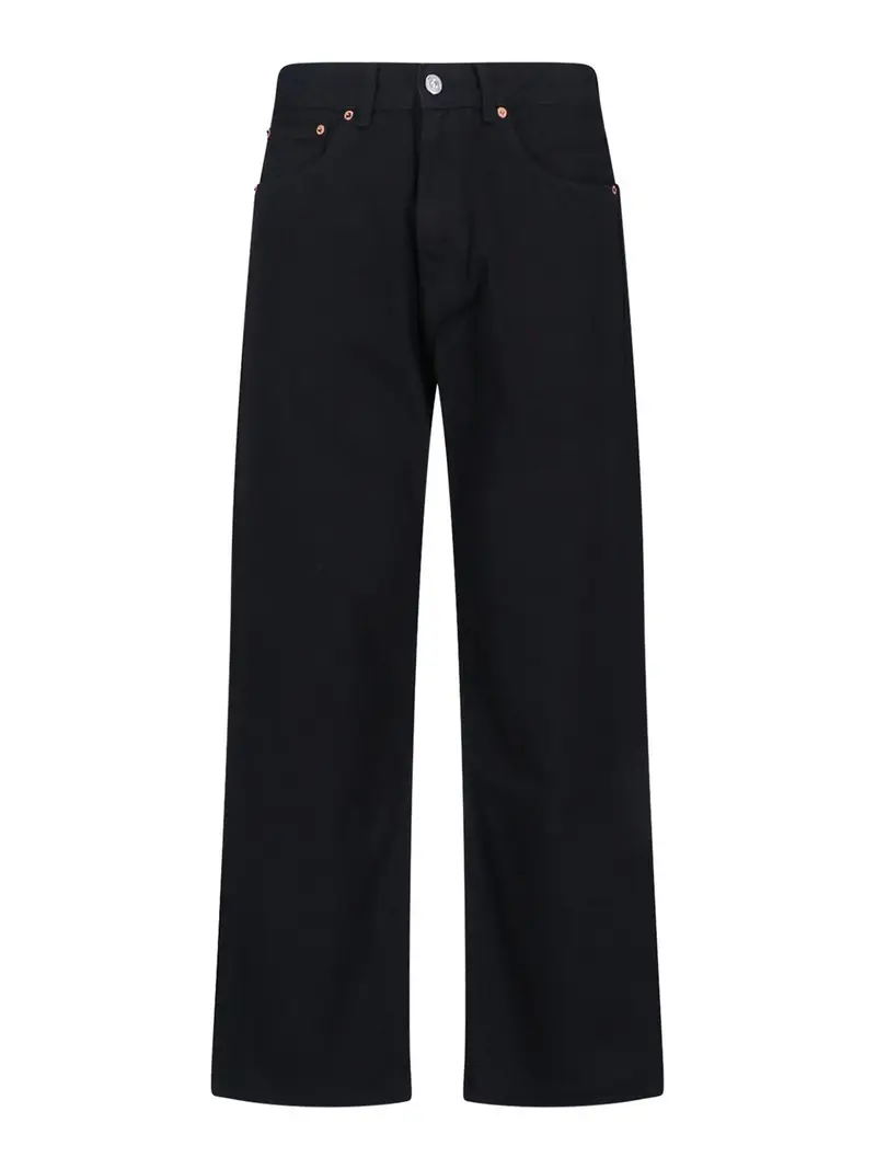 Jeans Terzo Taglio Nero