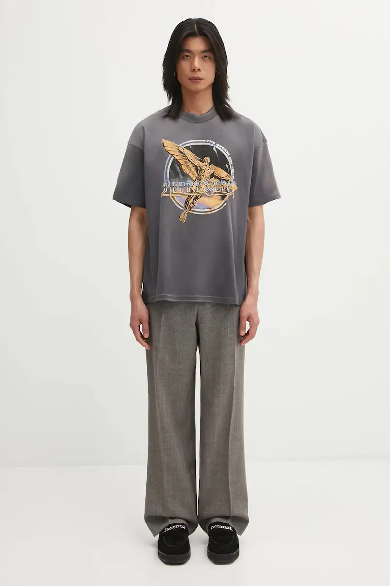 pantaloni in lana uomo colore marrone M4254BBN miniatura 5