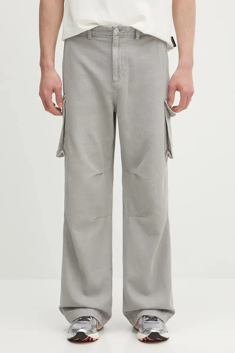 pantaloni Mount Cargo colore grigio M2254MCS