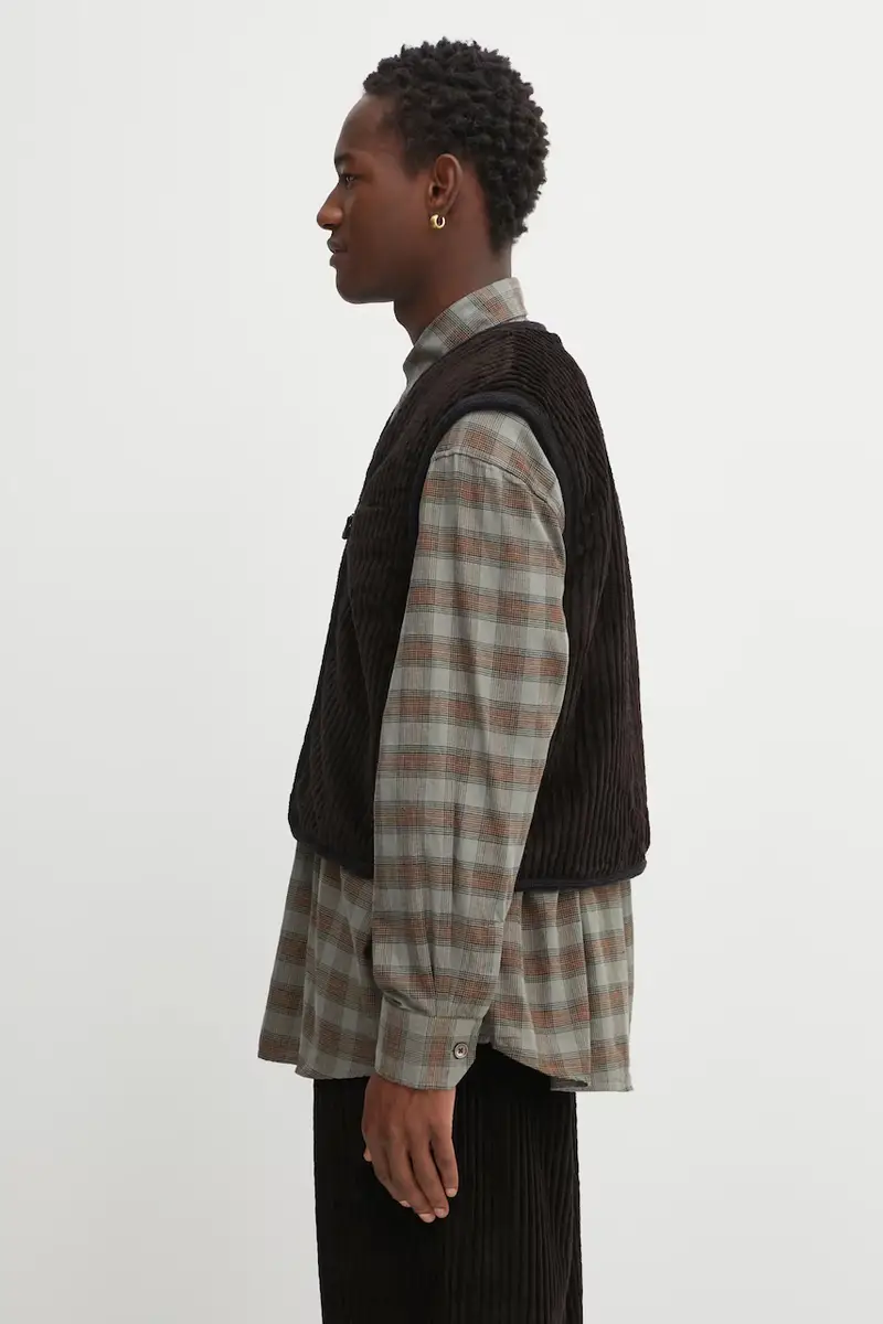 smanicato colore marrone M4251TP miniatura 2