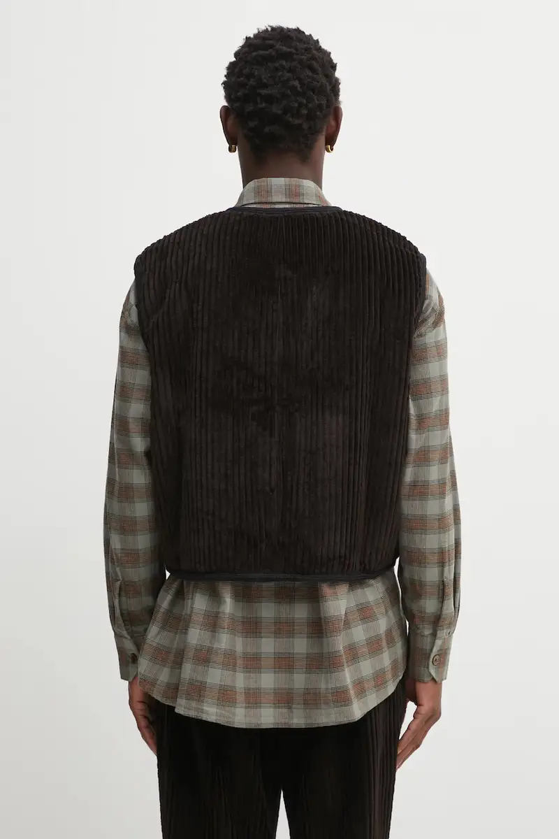 smanicato colore marrone M4251TP miniatura 3