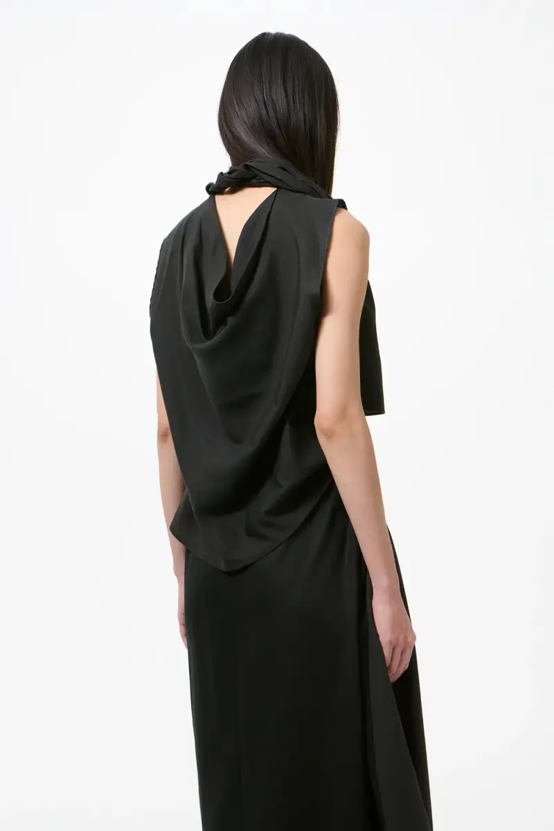 Top Donna NERO miniatura 3