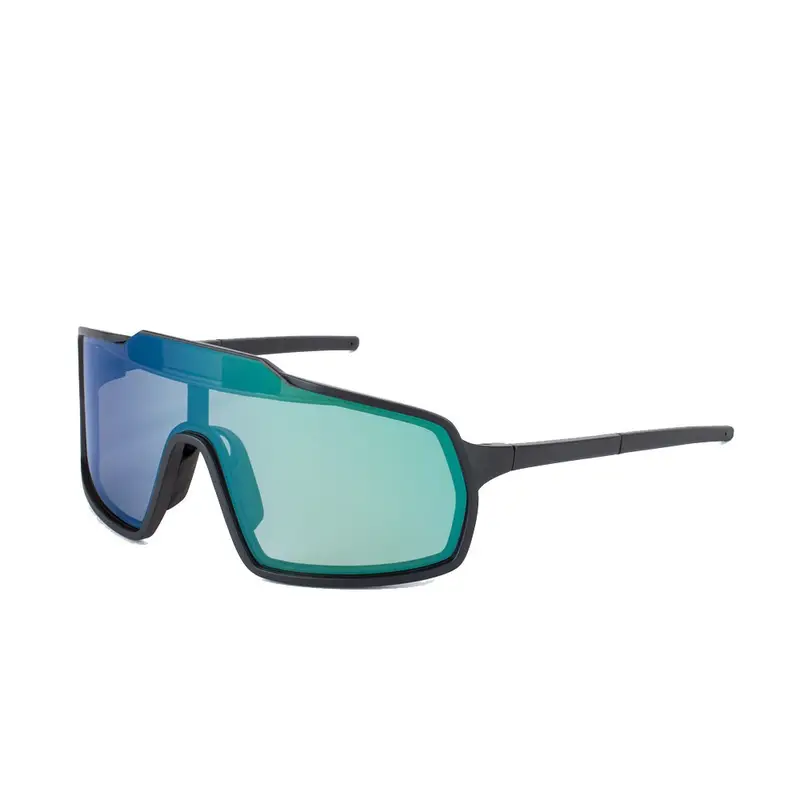 Occhiali Ciclismo Bot 2 Adapta Nero Irid Green TU