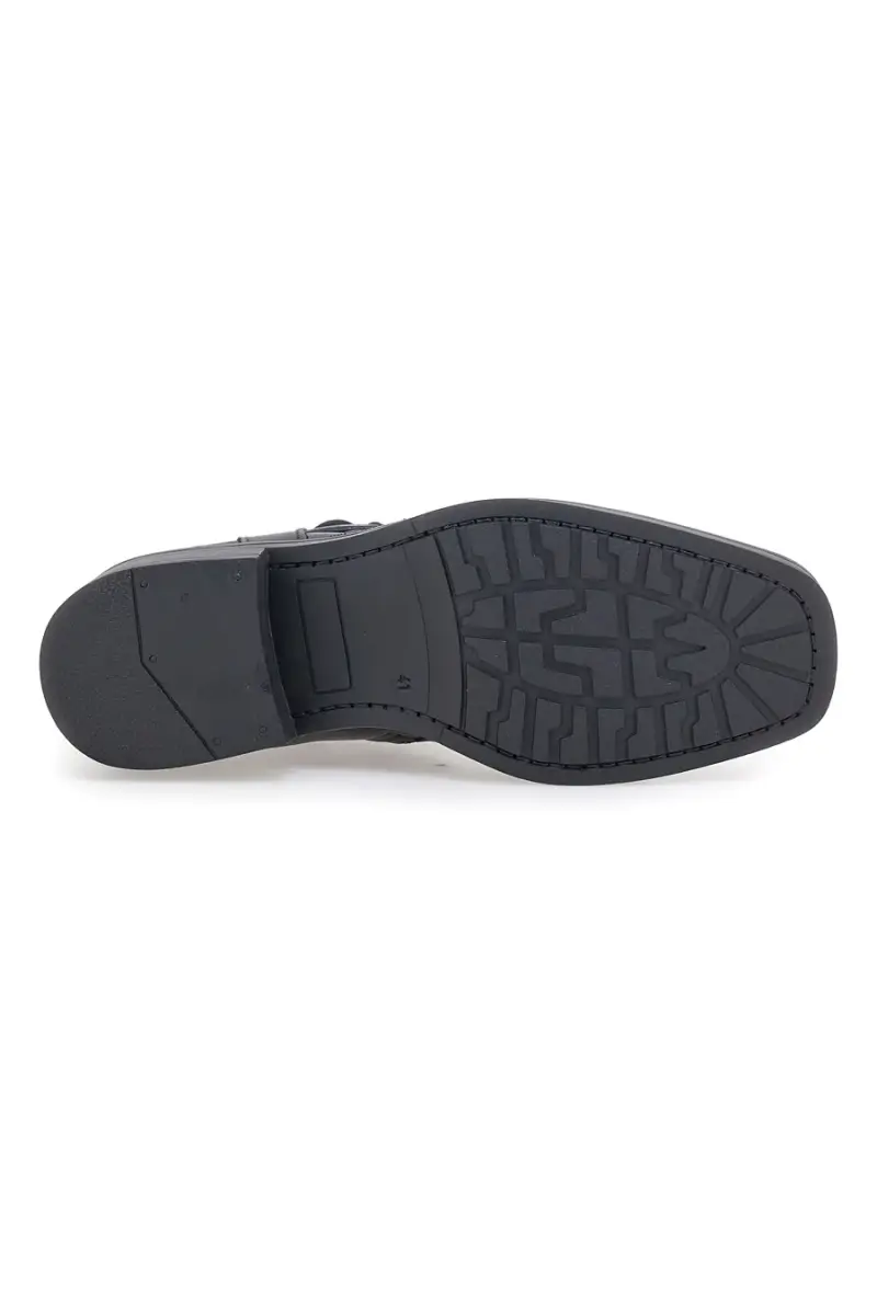 Stivaletti neri con fibbia laterale Output 252590062 [NERO] miniatura 5