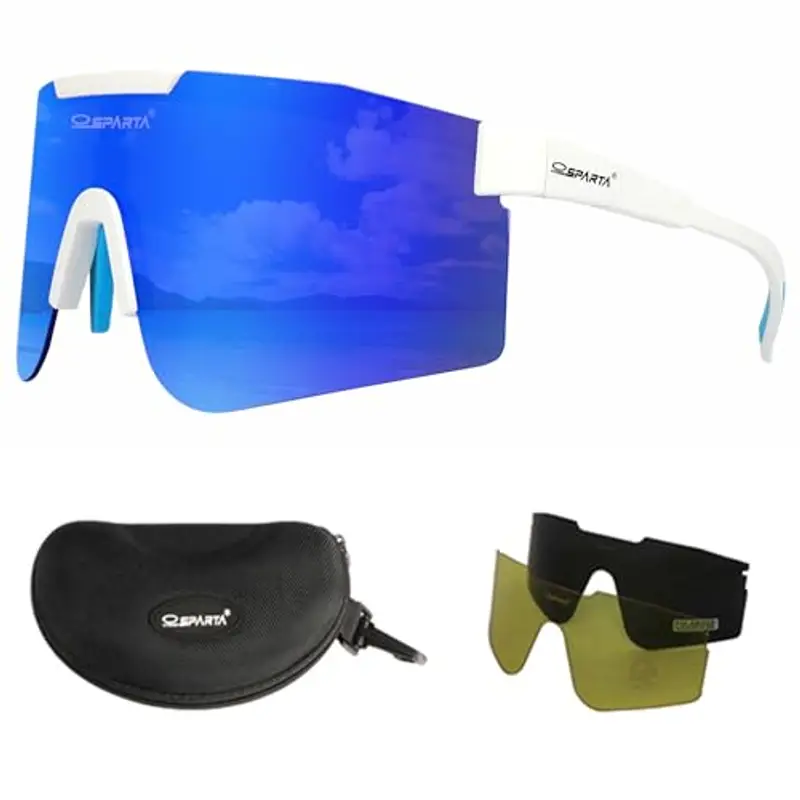 OUTDOORSPARTA TR90 Telaio Polarizzato Occhiali Da Sole Sportivi Ciclismo Occhiali & Occhiali Antivento Per Uominie Donne