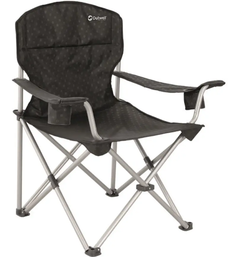 Catamarca Arm Chair XL - sedia da campeggio Black