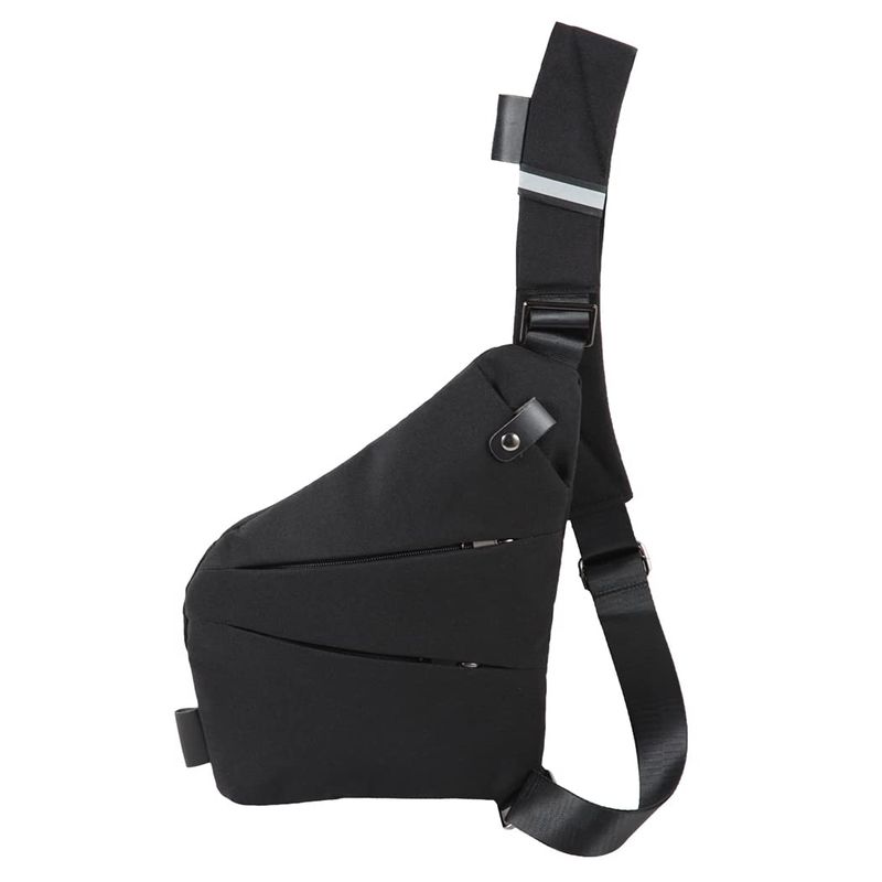 OVECAT - Borsa Tracolla Antifurto Unisex Nero