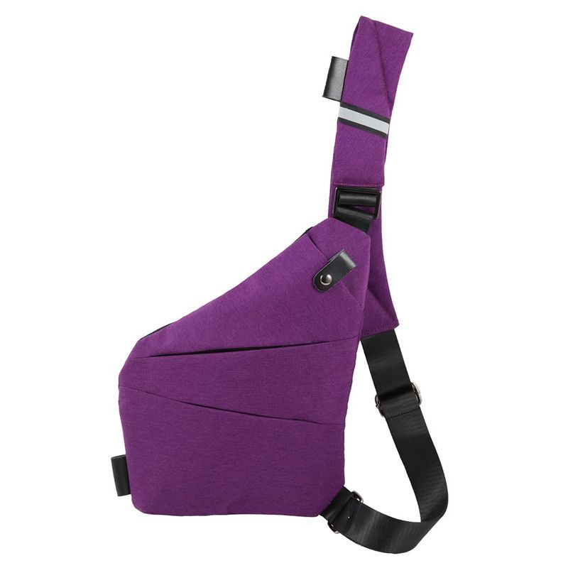 OVECAT - Borsa Tracolla Viola Antifurto