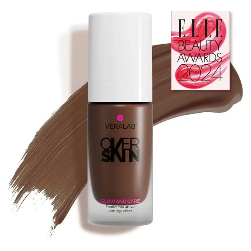 Glow And Care - Fondotinta Attivo, Luminoso E Idratante 13 - Fudge 30 Ml