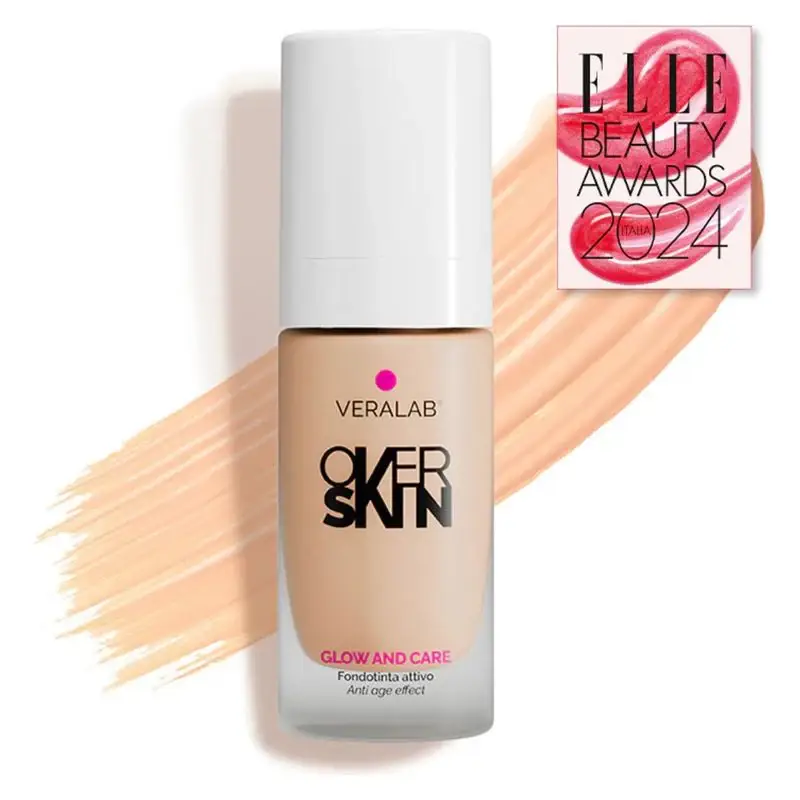 Glow And Care - Fondotinta Attivo, Luminoso E Idratante 2.5 - Desert 30 Ml
