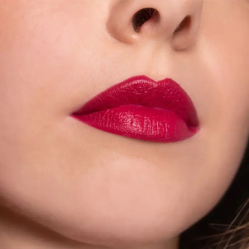 Labbra CLICK'N KISS 07 Ruby Nora - magenta medio intenso freddo - Matitone labbra miniatura 3