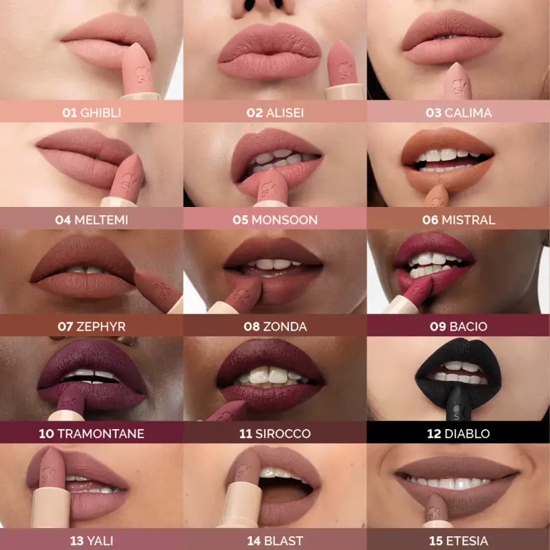 Labbra CLOUD MAT 14 BLAST - nude marrone freddo - Rossetti miniatura 5