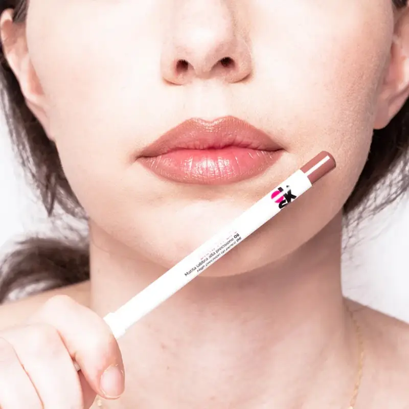 Labbra DRAW MY LIPS 06 moka Loca - marrone medio freddo - Matita labbra miniatura 3