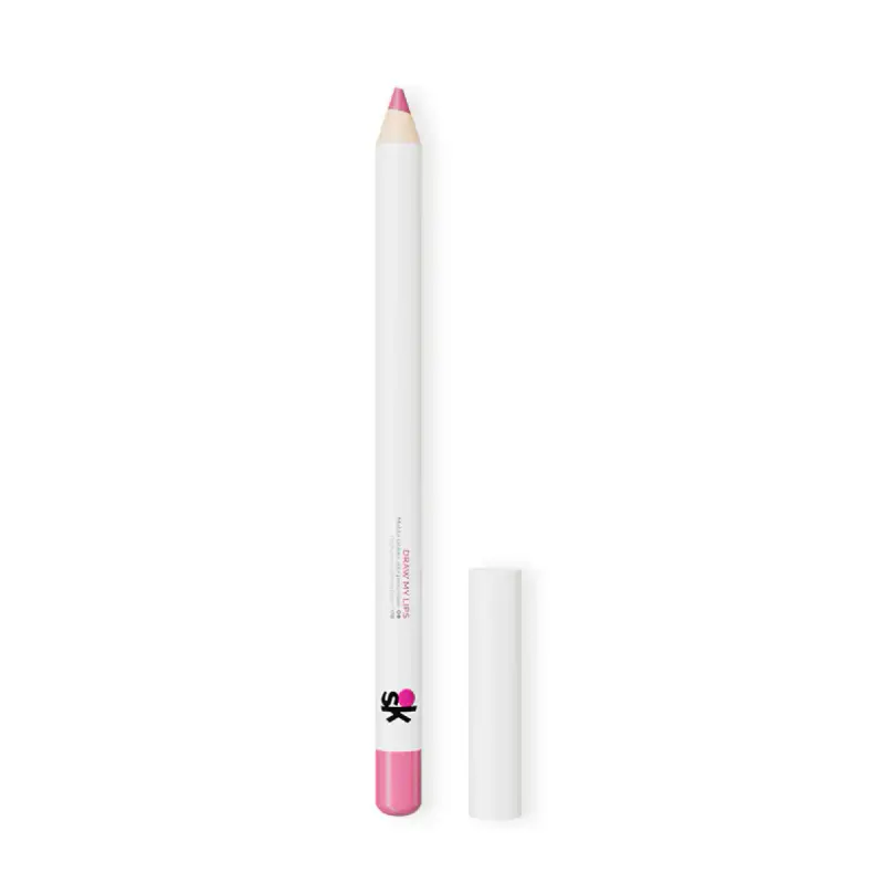 Labbra DRAW MY LIPS 08 Pink Divina - rosato medio acceso freddo - Matita labbra