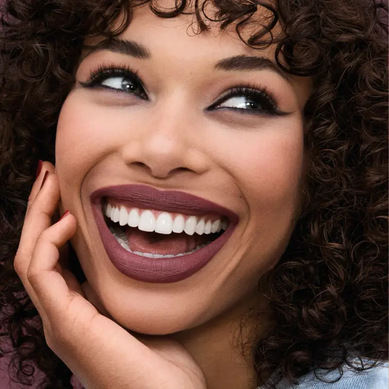 Labbra KISS CODE 03 DUSTY MAUVE - rosa medio freddo - Rossetti miniatura 2