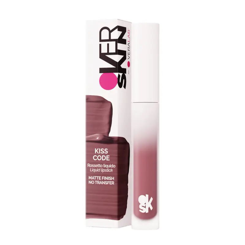 Labbra KISS CODE 03 DUSTY MAUVE - rosa medio freddo - Rossetti