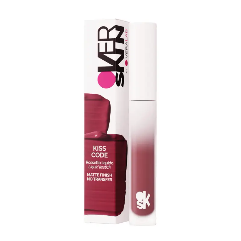 Labbra KISS CODE 04 RUBY RED - rosso ciliegia freddo - Rossetti