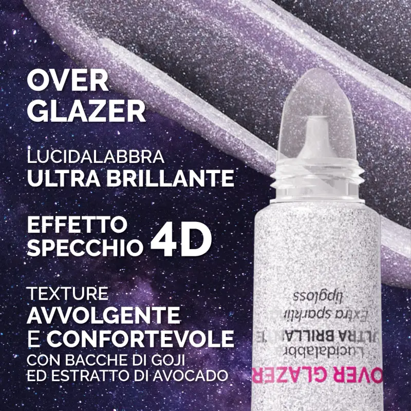 Labbra OVER GLAZER LIPGLOSS 01 MILKY HALO - Gloss miniatura 3