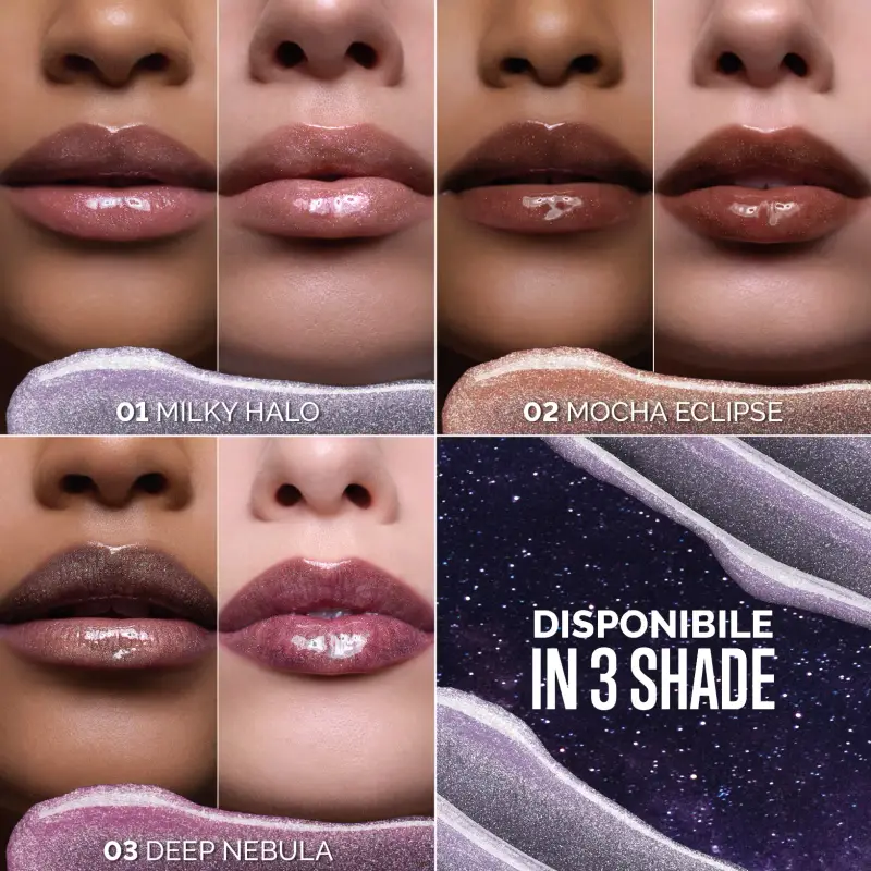 Labbra OVER GLAZER LIPGLOSS 01 MILKY HALO - Gloss miniatura 5