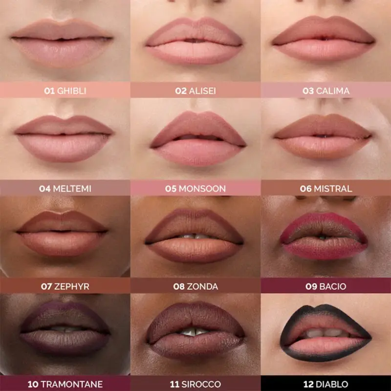 Labbra TIME LINER 11 SIROCCO - marrone scuro freddo - Matita labbra miniatura 4