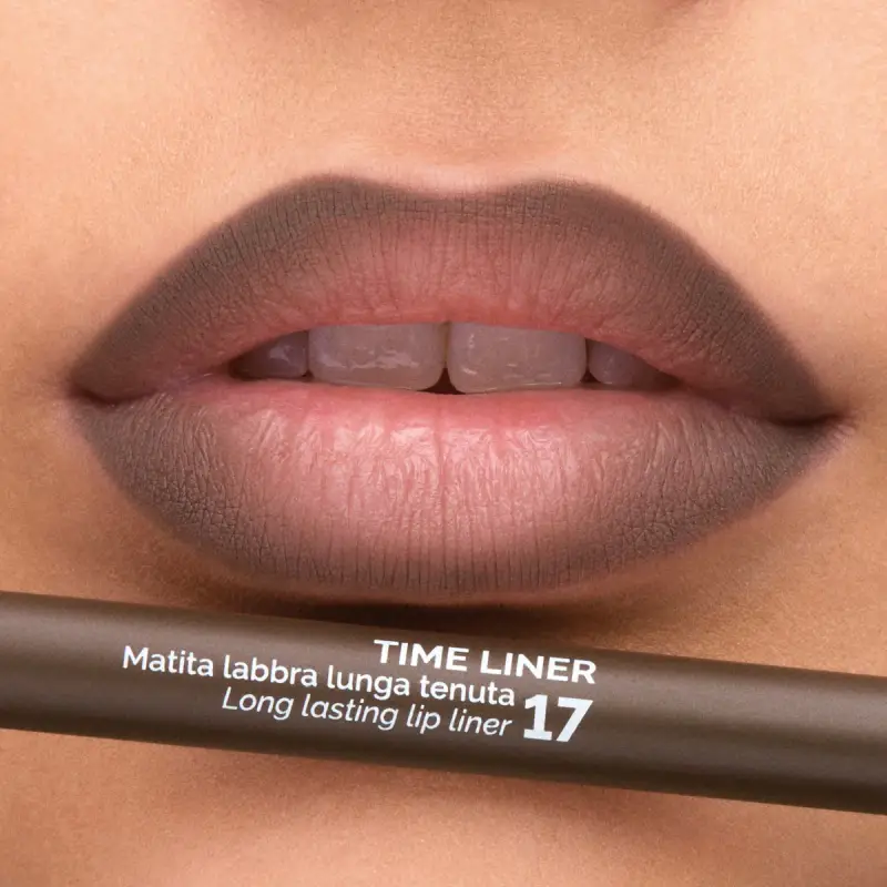 Labbra TIME LINER 17 BORA - marrone scuro freddo - Matita labbra miniatura 4
