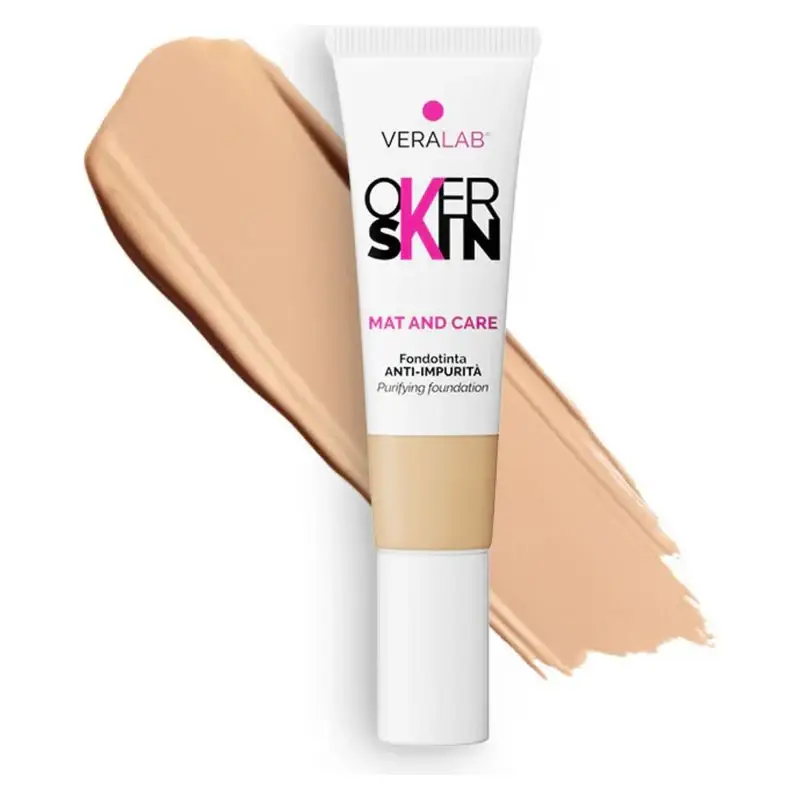 Mat And Care - Fondotinta Anti Imperfezioni 5.5 - Caramel 30 Ml