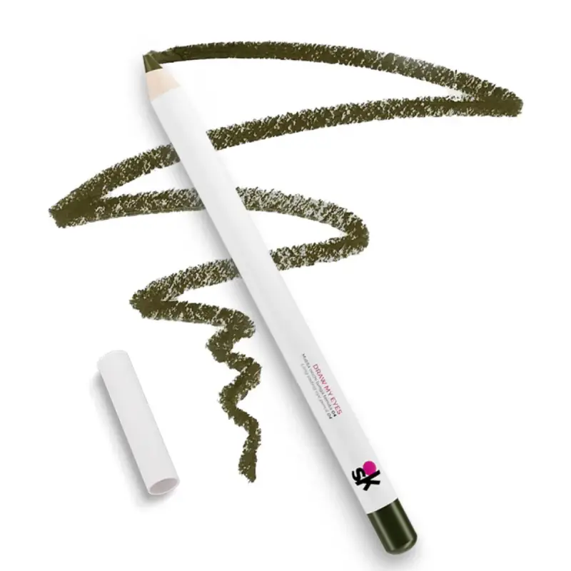 Occhi DRAW MY EYES 04 jungle - verde medio opaco - Matita occhi miniatura 2