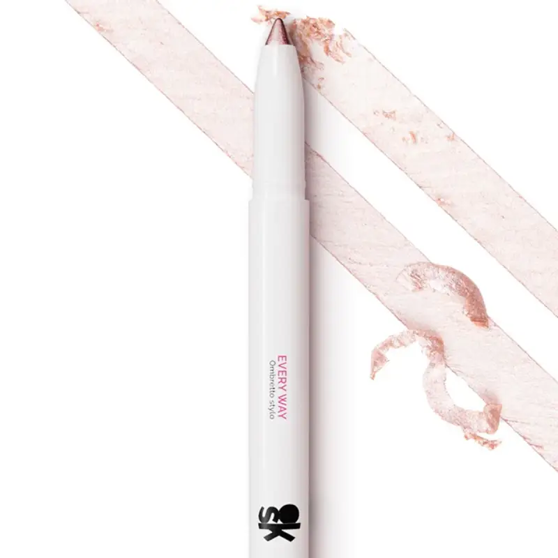 Occhi EVERY WAY 01 Almond - perlescente argento freddo - Matita occhi miniatura 2