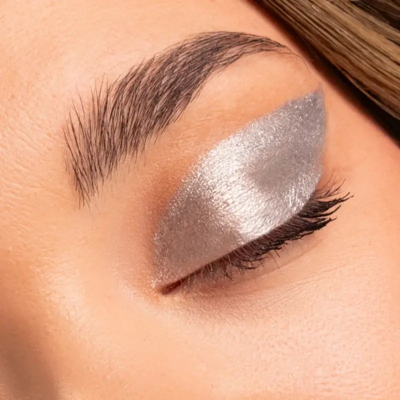 Occhi EVERY WAY 10 Silver Flash - argento perlescente freddo - Ombretti miniatura 3