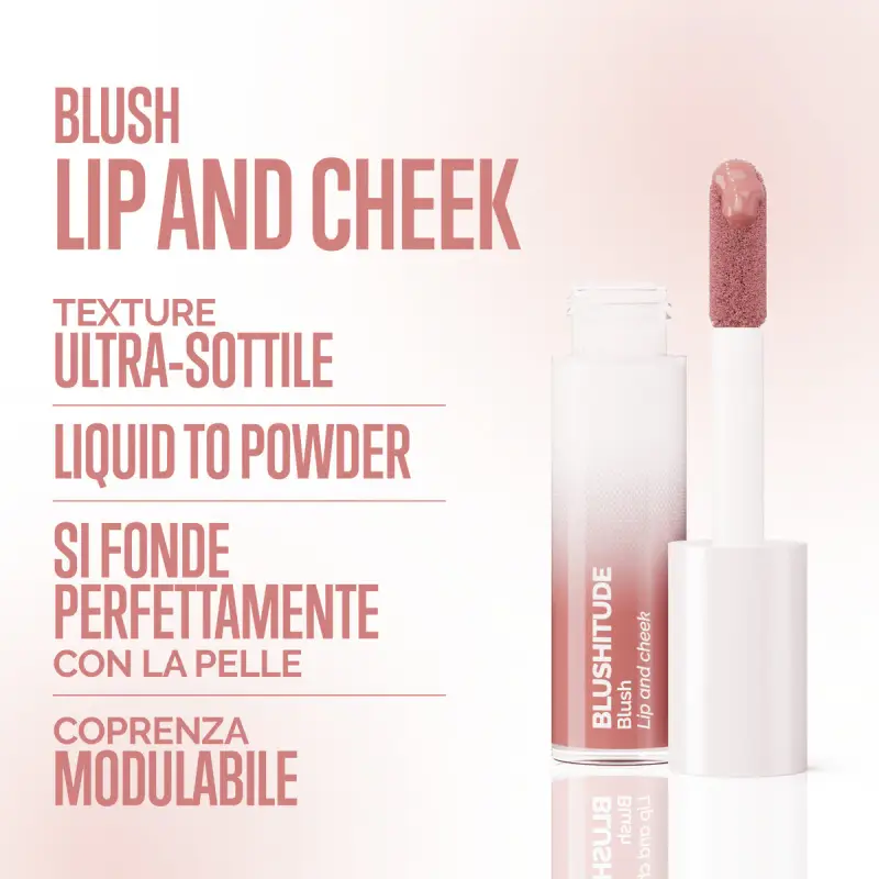 Viso BLUSHITUDE 01 SOFT NUDE - Rossetti, Blush, Ombretti miniatura 3